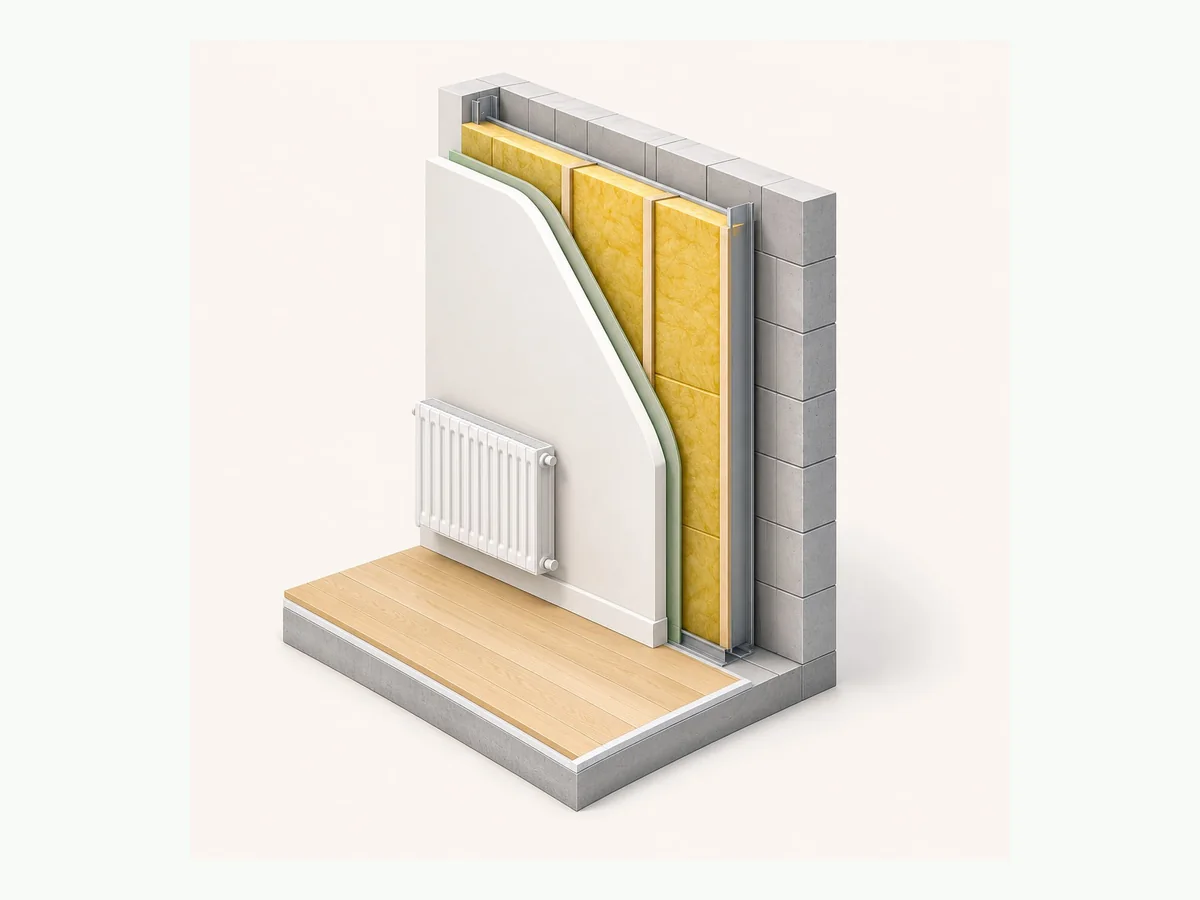 Isolation murs DDH