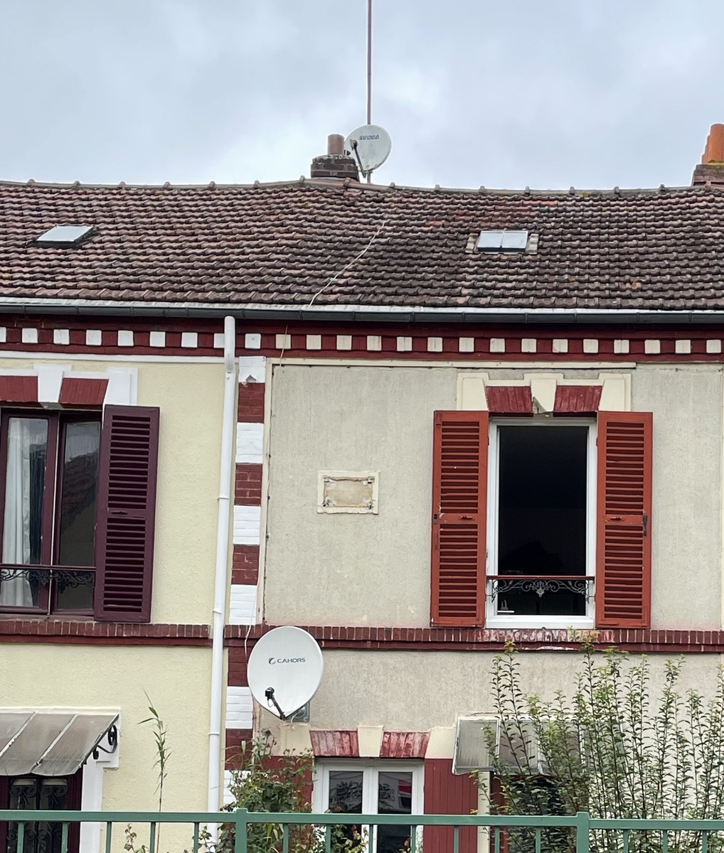 Avant chantier : ancienne toiture à reprendre