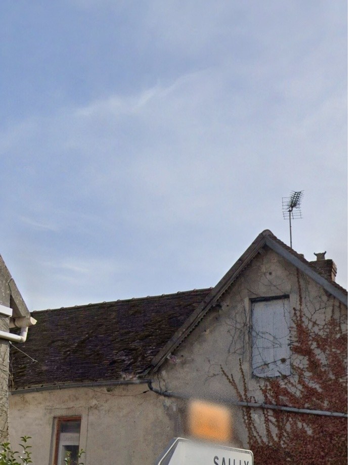 Avant chantier : ancienne toiture en tuiles plates avant sarking