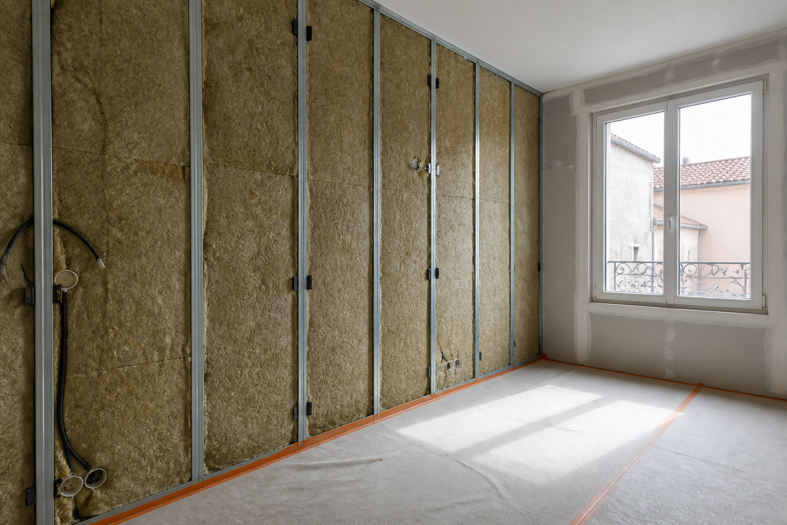 Illustration isolation intérieure pour maison à Saint-Ouen-l’Aumône - étude DDH RGE