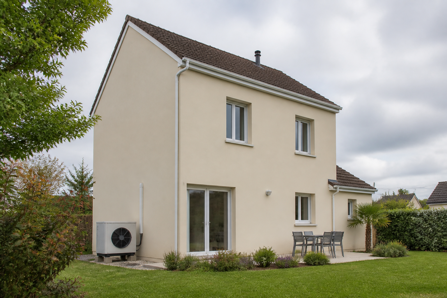 Visuel rénovation globale, ou rénovation d’ampleur pour logement à Vauréal - DDH RGE