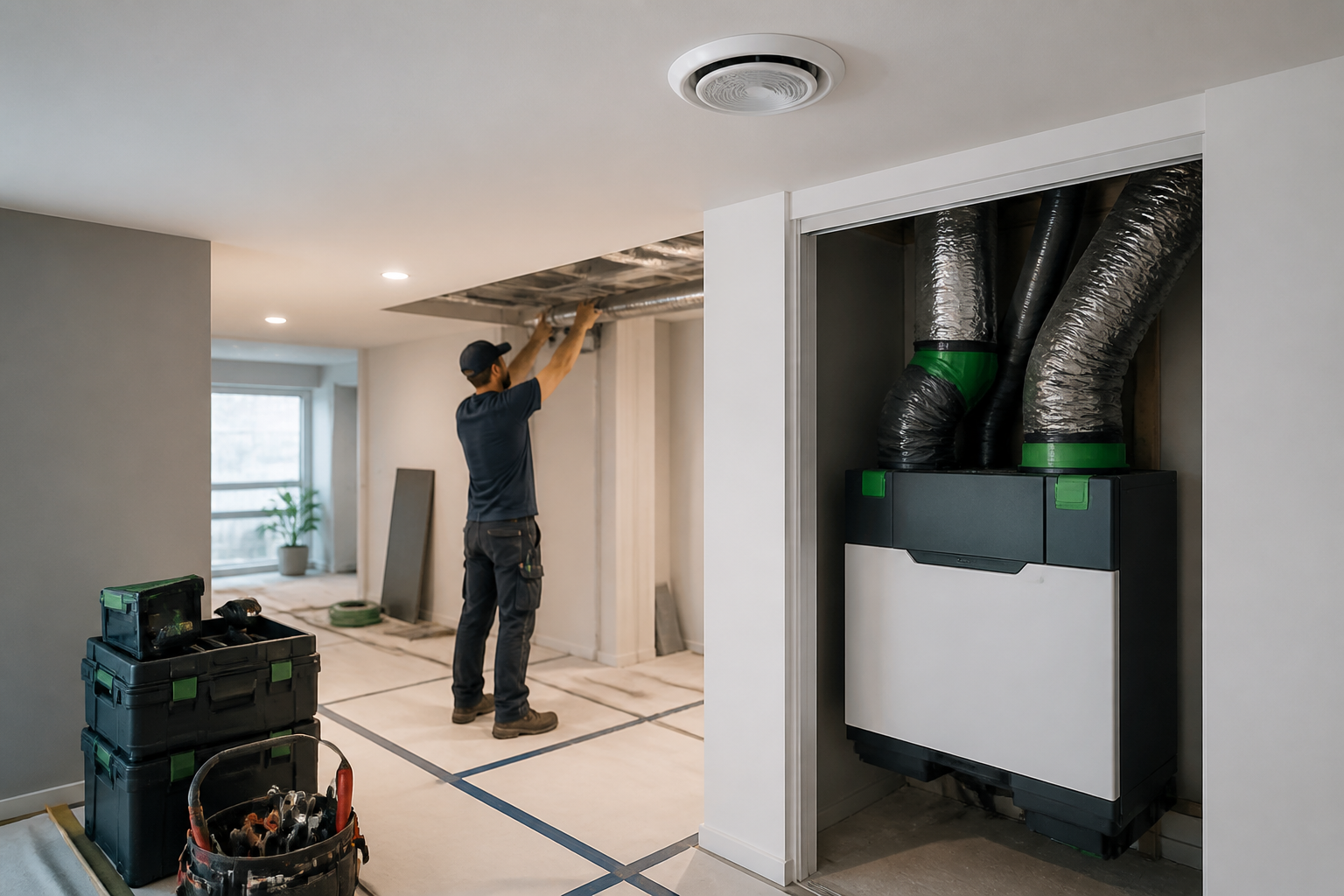 Vmc vmi : points techniques à vérifier pour votre logement à Taverny