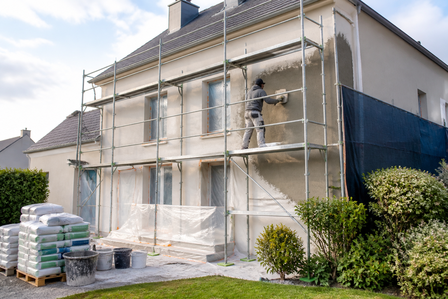 Ravalement facade : points techniques à vérifier pour votre logement à Vexin-sur-Epte